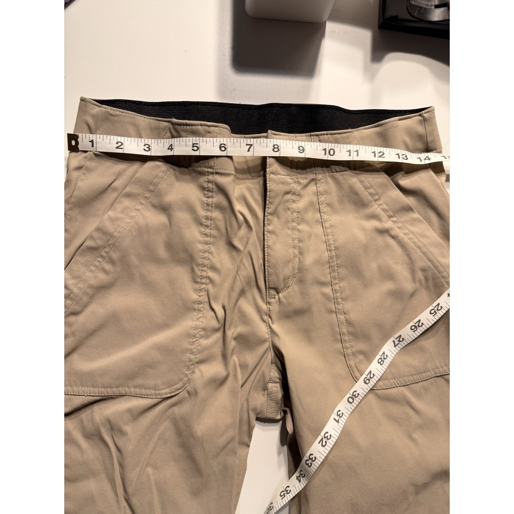 Eddier Bauer Tan Nylon Ankle Length Outdoor Hiking Pants Women's 12 - Picture 7 of 12